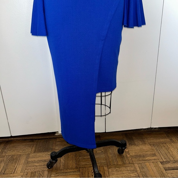 Venus Asymmetrical Bodycon Dress - Picture 2 of 11